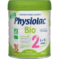 Physiolac Bio 2 Lait Pdre B/800g à Bordeaux