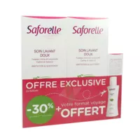Saforelle Solution Soin Lavant Doux 2*500ml+100ml à Bordeaux