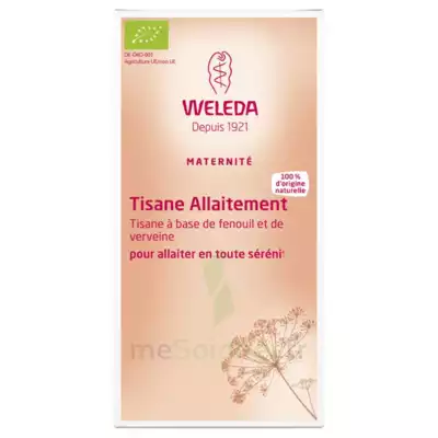 Weleda Tisane Allaitement Fenouil Verveine 20 Sachets/2g à Bordeaux
