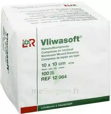 Vliwasoft Compresses En Non Tissées 30 - 10*10 Sachet/100 à Bordeaux